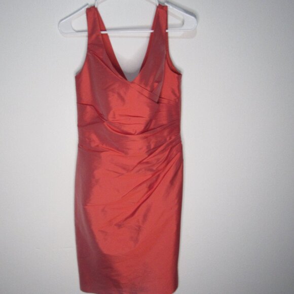 Alfred Sung Size 8 Firecracker Cocktail Dress - Picture 2 of 8